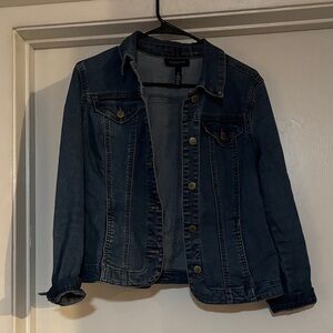 Charter Club Dark Blue Jean Jacket